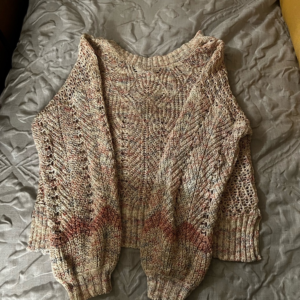 Puff sleeve sweater